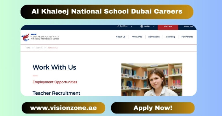 Al Khaleej National School Dubai Careers