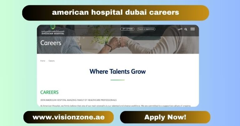 American Hospital Dubai Careers