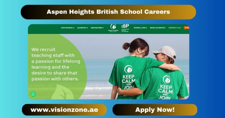 Aspen Heights British School Careers 2025