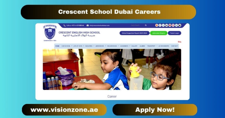 Crescent School Dubai Careers