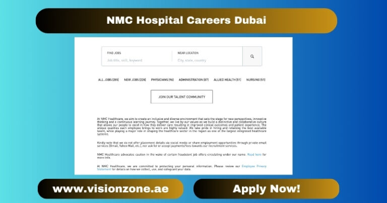 NMC Hospital Careers Dubai