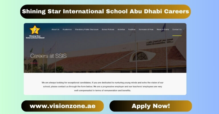 Shining Star International School Abu Dhabi Careers